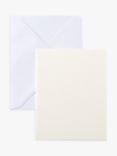 Cricut Joy Watercolour Cards, Pack of 12, White (R20), L13.9 x W10.7cm