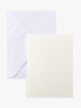 Cricut Joy Watercolour Cards, Pack of 10, White (R40), L16.8 x W12.1cm
