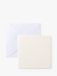 Cricut Watercolour Cards, Pack of 12, White (S40), L12.7 x W12.7cm