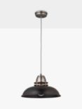 John Lewis Carmine Easy-to-Fit Ceiling Shade, Slate