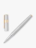 HUGO BOSS Gear Rollerball Pen, Gold/Silver