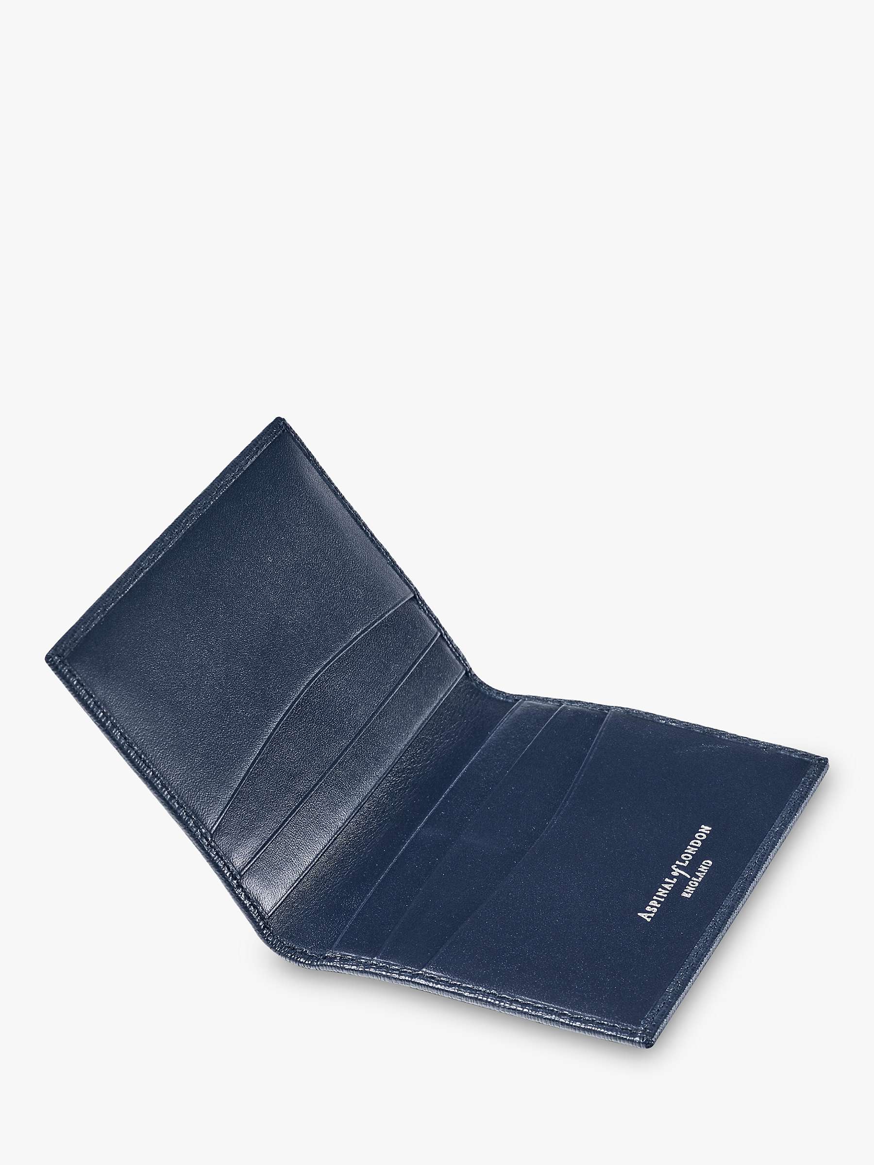 Buy Aspinal of London Double Fold Leather Credit Card Holder Online at johnlewis.com