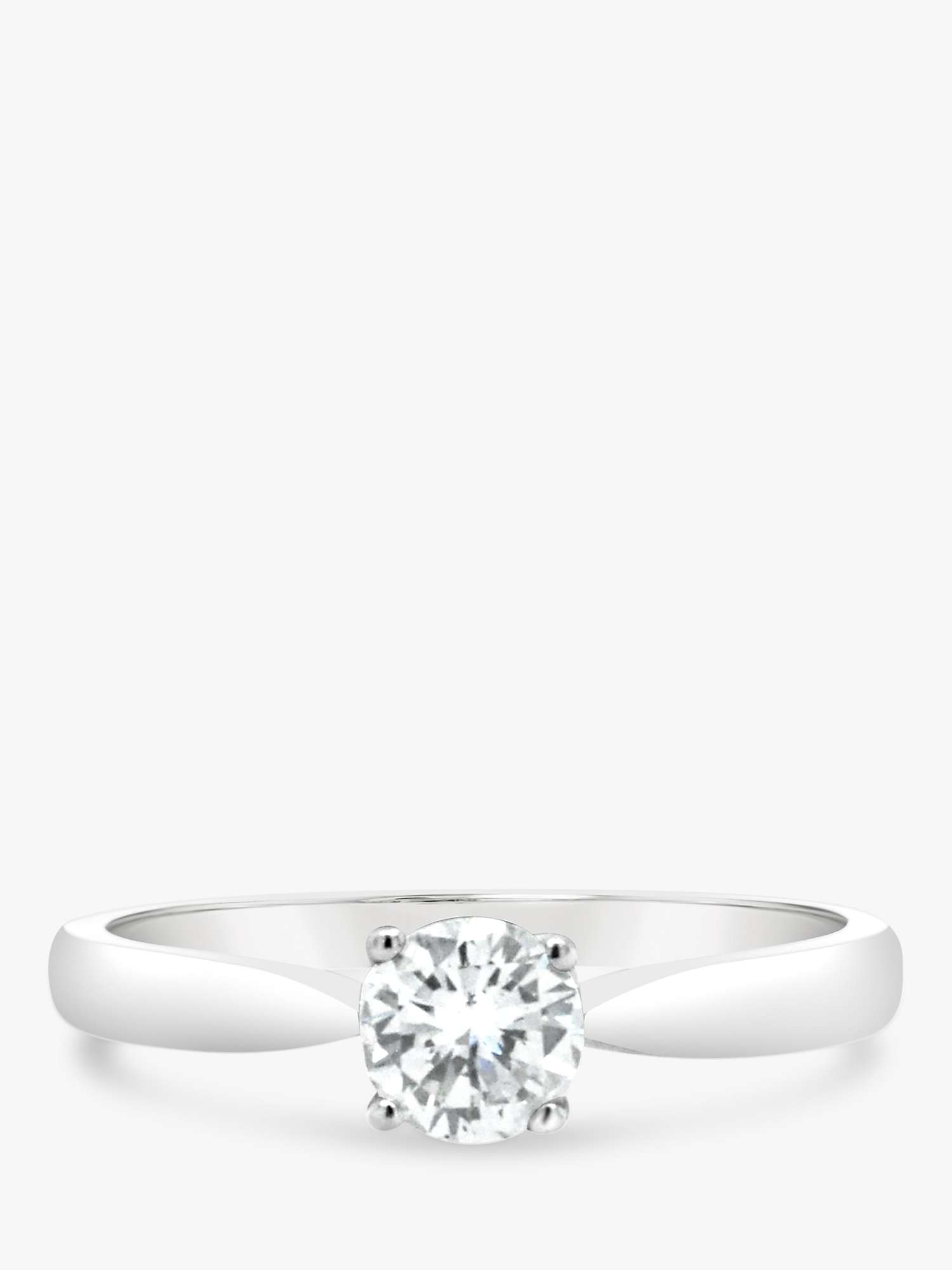 Buy Milton & Humble Jewellery Second Hand 18ct White Gold Diamond Engagement Ring Online at johnlewis.com