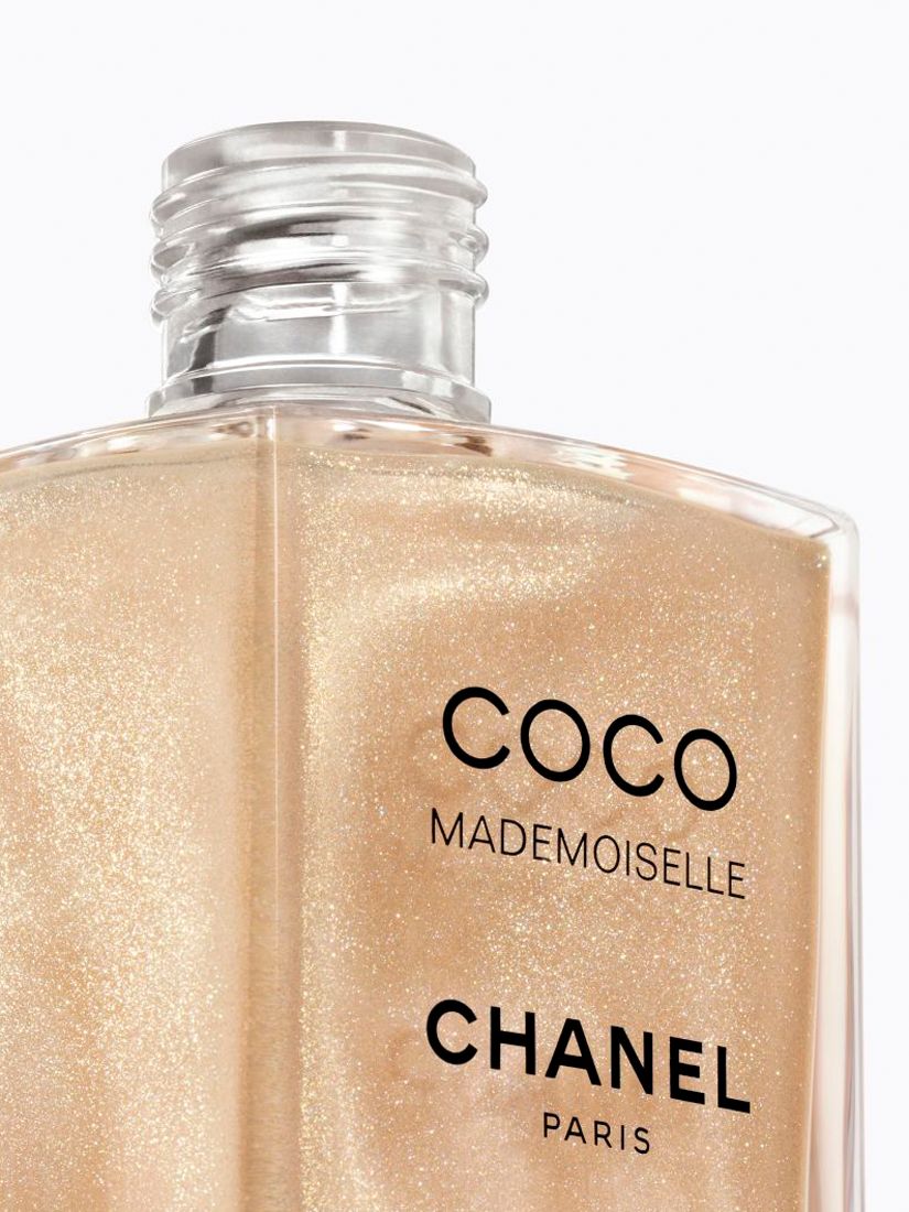 CHANEL Coco Mademoiselle Pearly Body Gel - Iridescent Body Gel, 250ml at  John Lewis & Partners