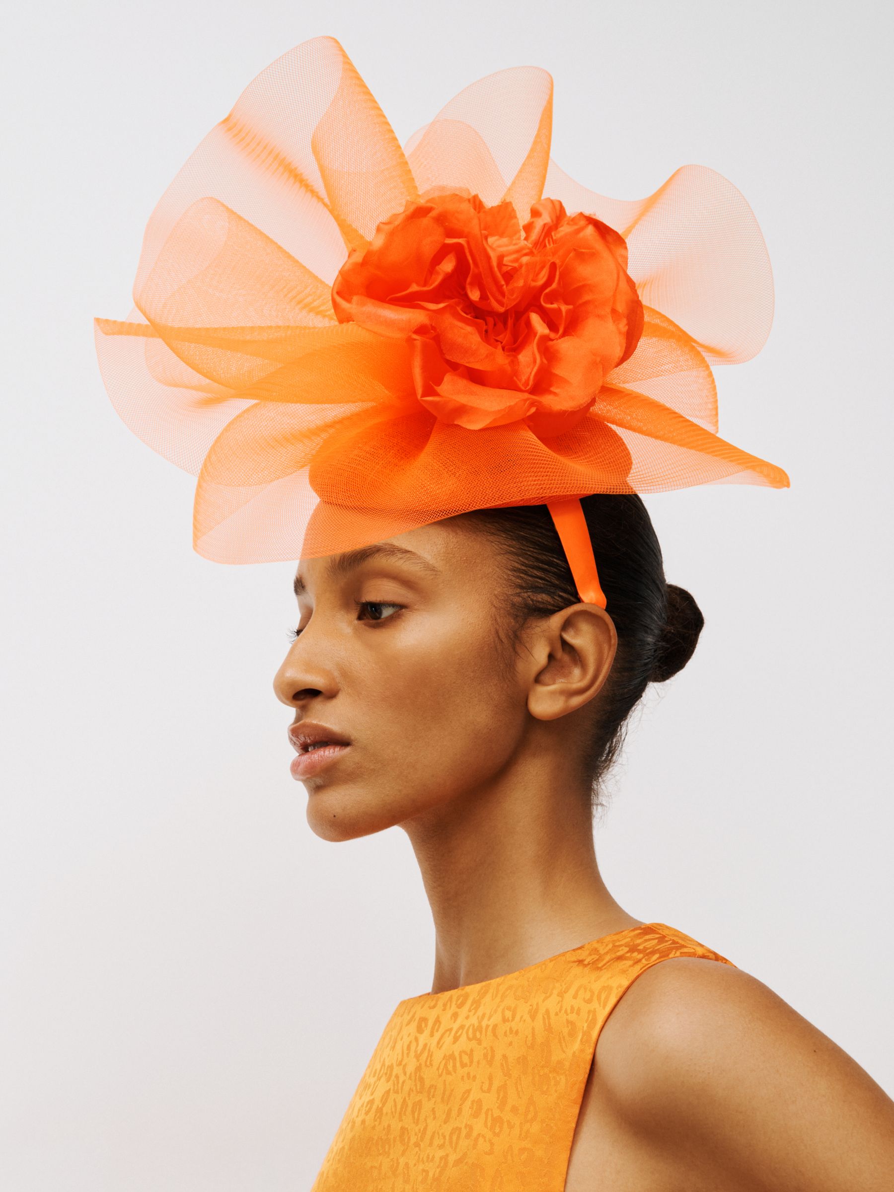 Sneeuwwitje betreden huren Orange Occasion Hats & Fascinators | John Lewis & Partners