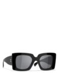 CHANEL Rectangular Sunglasses CH5480H Black/Grey
