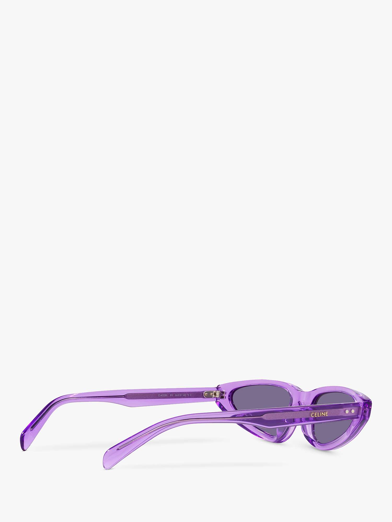 Buy Celine CL40231I Women's Triangular Sunglasses Online at johnlewis.com