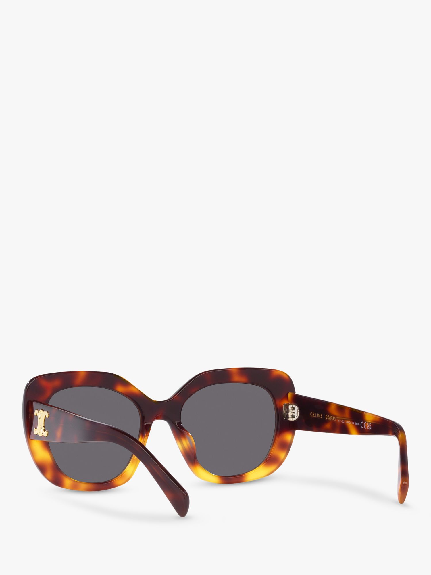 Celine Brown Havana/Grey CL40226U Rectangle Sunglasses Celine