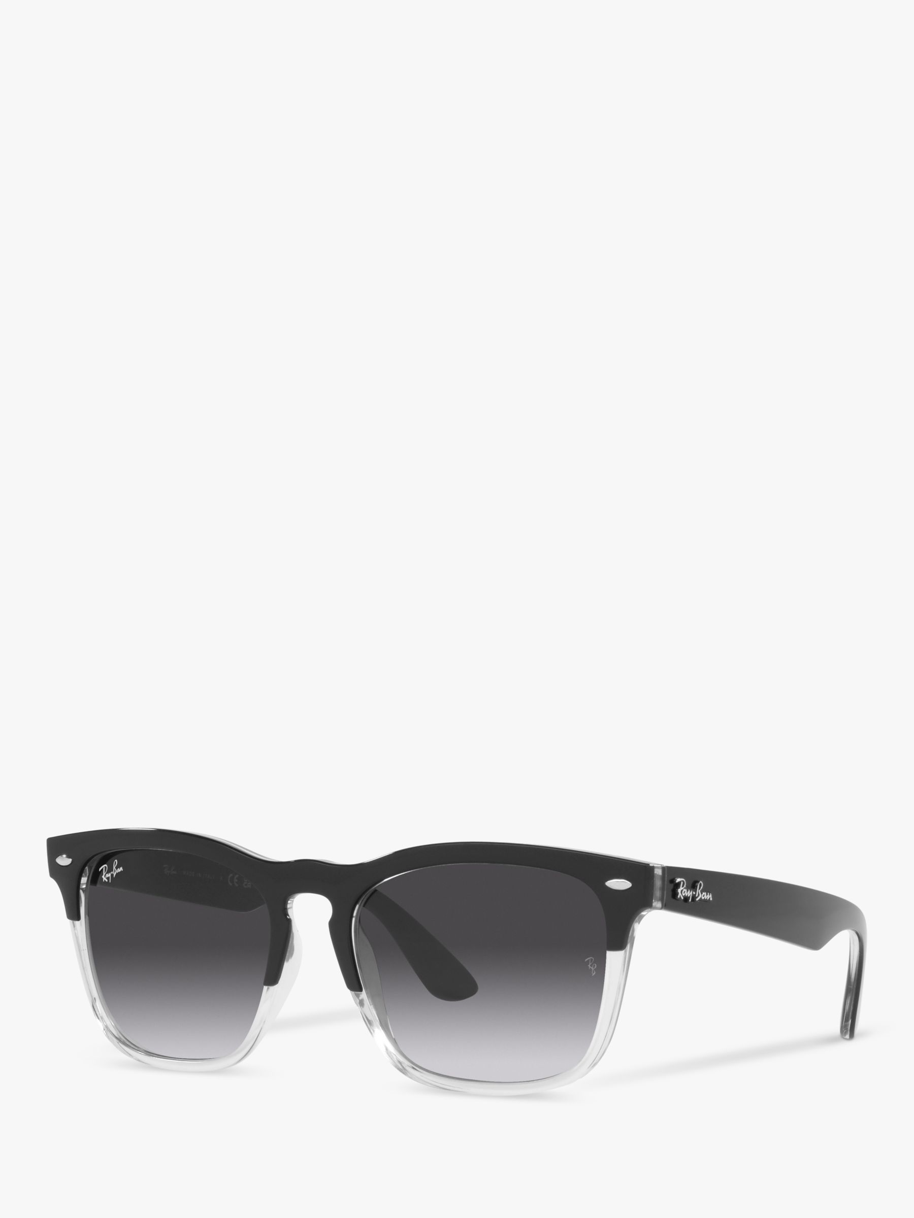 Ray-Ban RB4487 Unisex Steve D-Frame Sunglasses, Black/Grey Gradient at John  Lewis & Partners