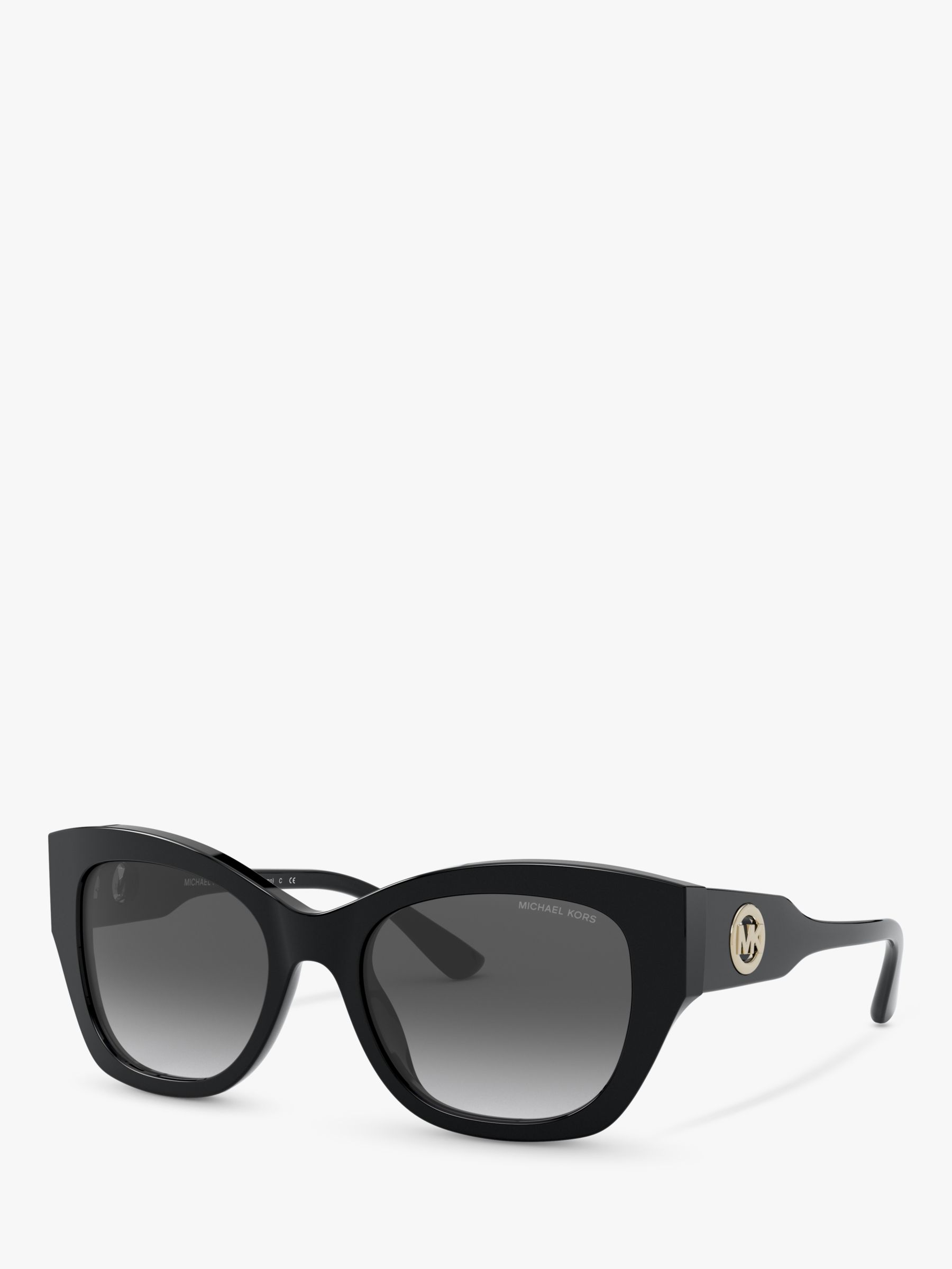 Michael Kors Mk2119 Women S Palermo Square Sunglasses Black Grey