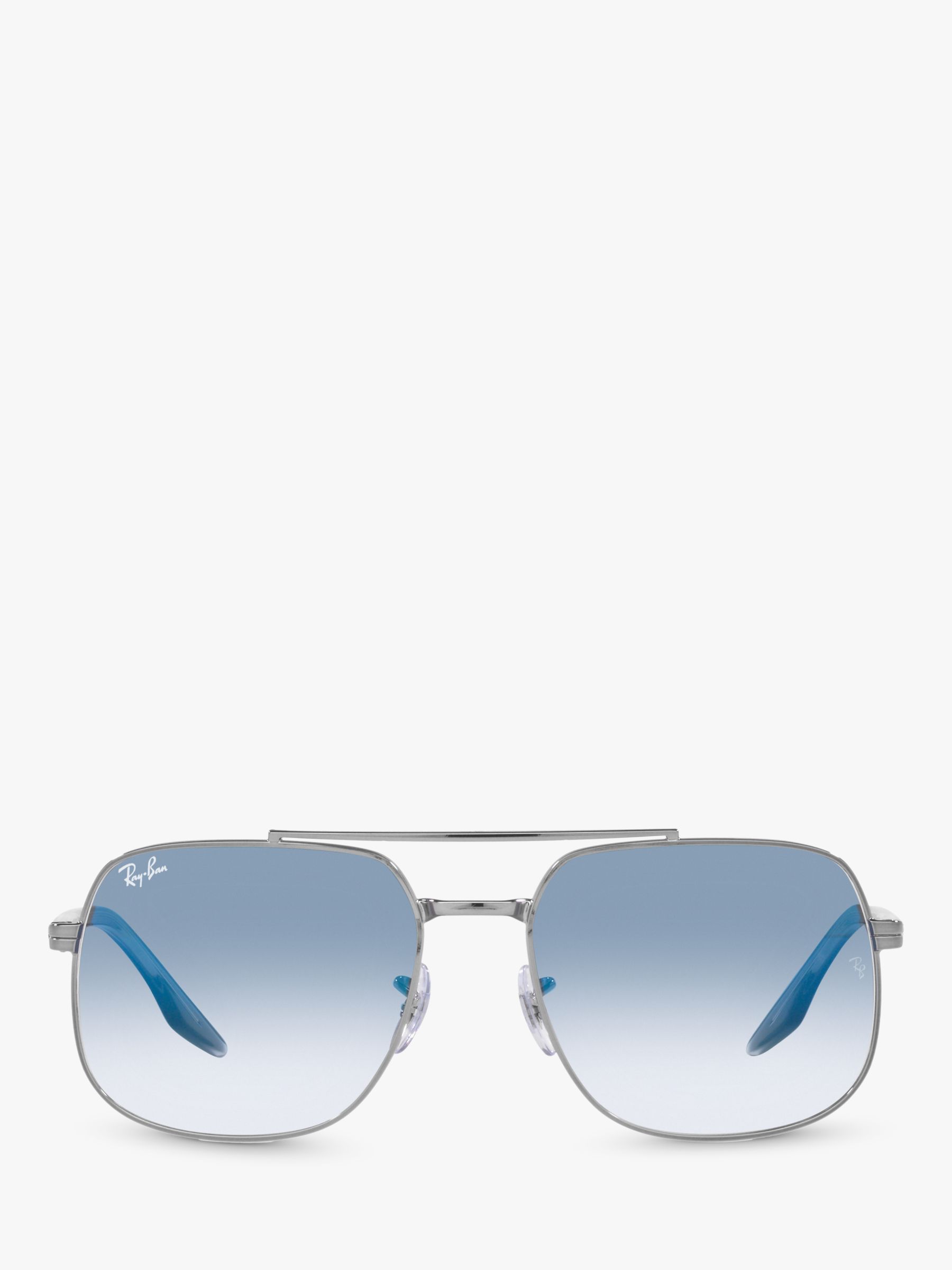 Buy Ray-Ban RB3699 Men's Square Sunglasses, Gunmetal Online at johnlewis.com