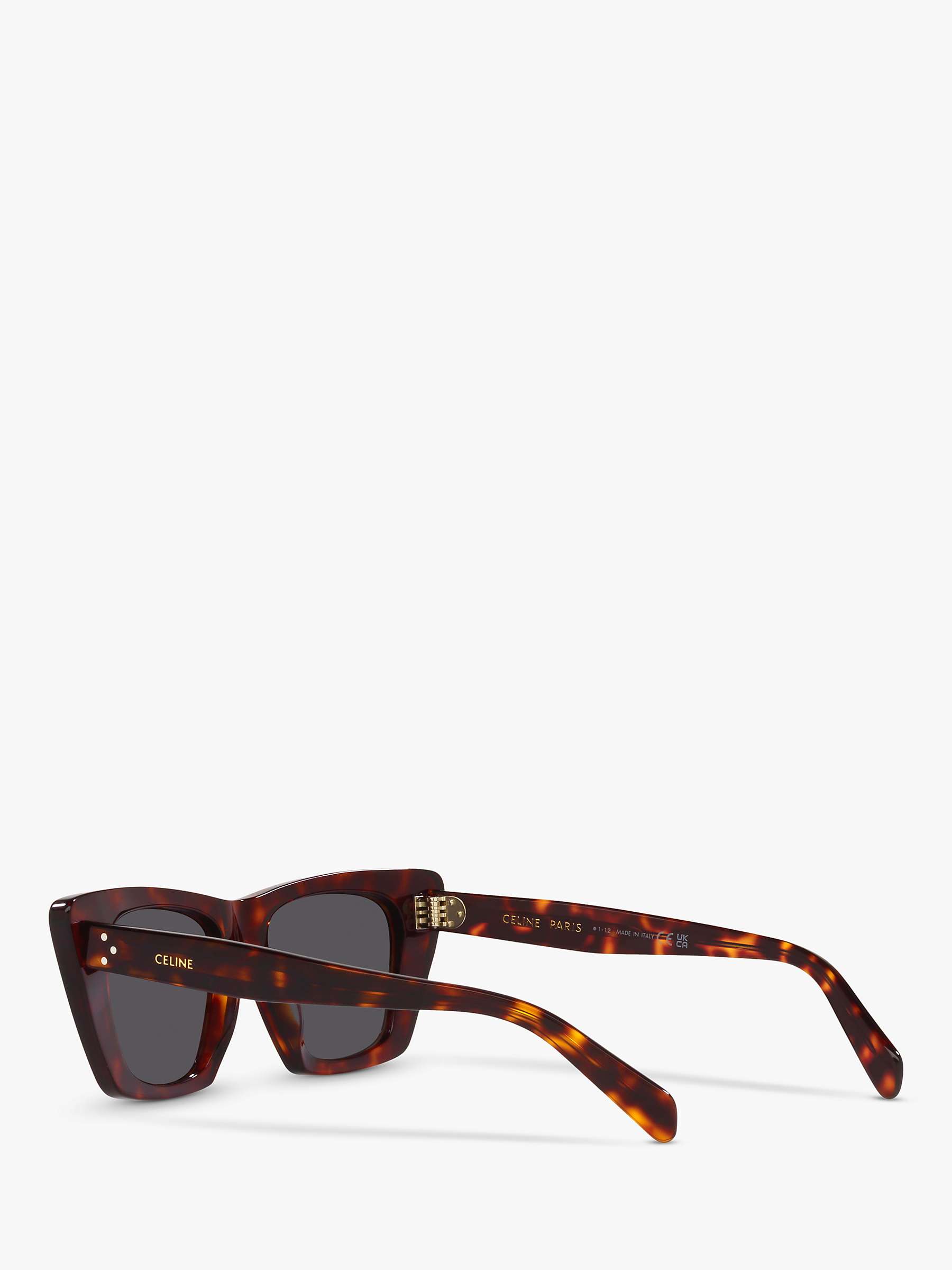 Buy Celine CL40187I Women's Cat's Eye Sunglasses, Brown/Grey Online at johnlewis.com
