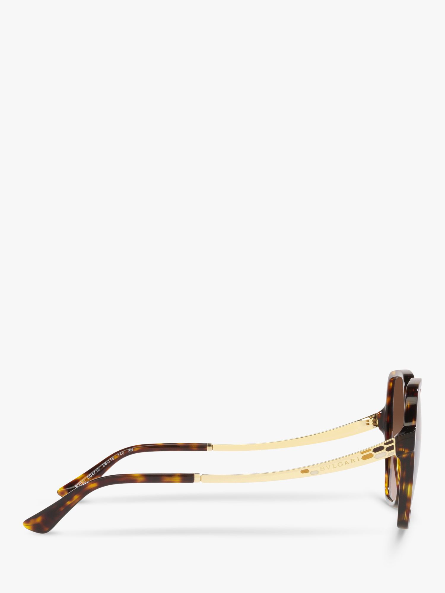 Buy BVLGARI BV8252 Women's Irregular Sunglasses Online at johnlewis.com
