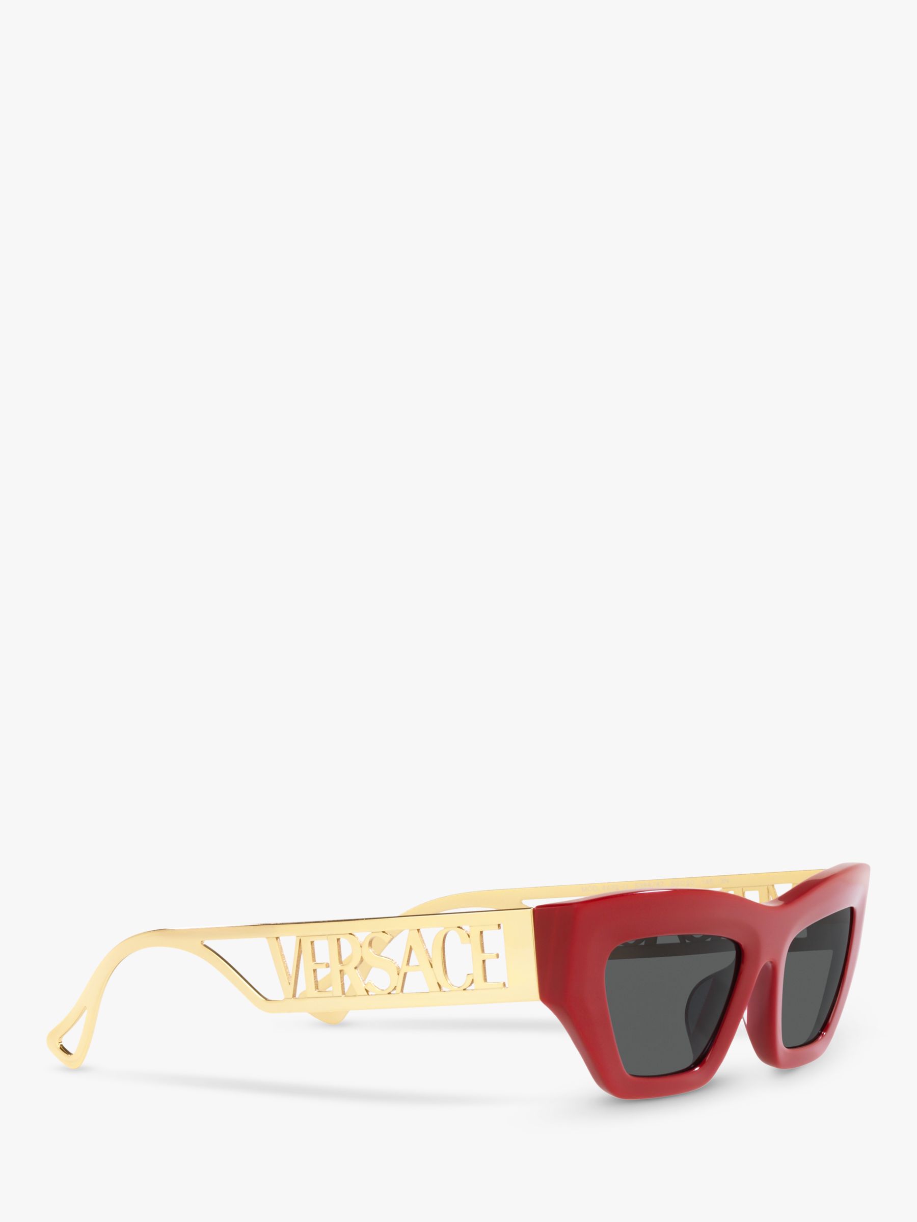 Buy Versace VE4432U Women's Irregular Sunglasses Online at johnlewis.com