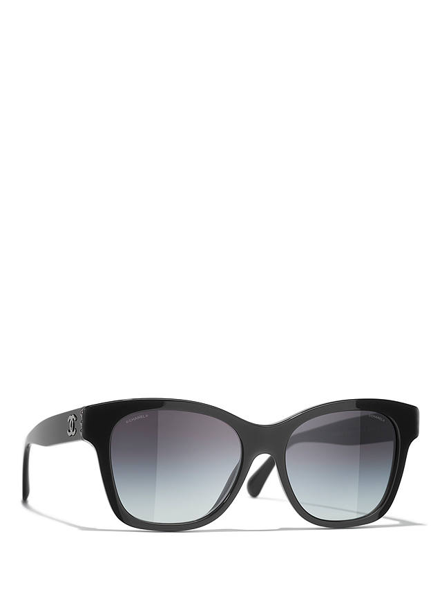 CHANEL Rectangular Sunglasses CH5482H Black/Blue Gradient