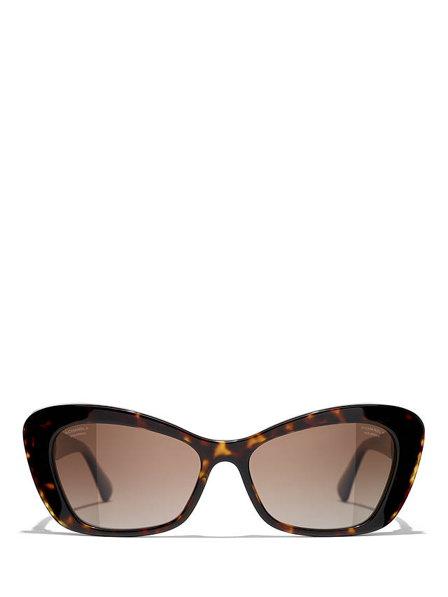 CHANEL Butterfly Sunglasses CH5481H Dark Havana/Brown Gradient