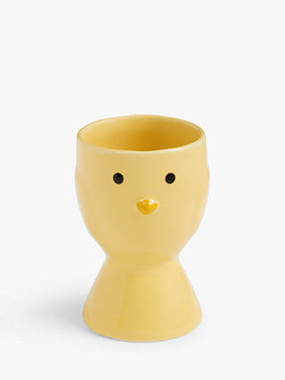 John Lewis Stoneware Easter Chick Egg Cup, Yellow