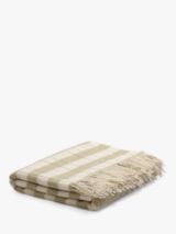 Piiglet in Bed Classic Stripe Check Wool Blanket