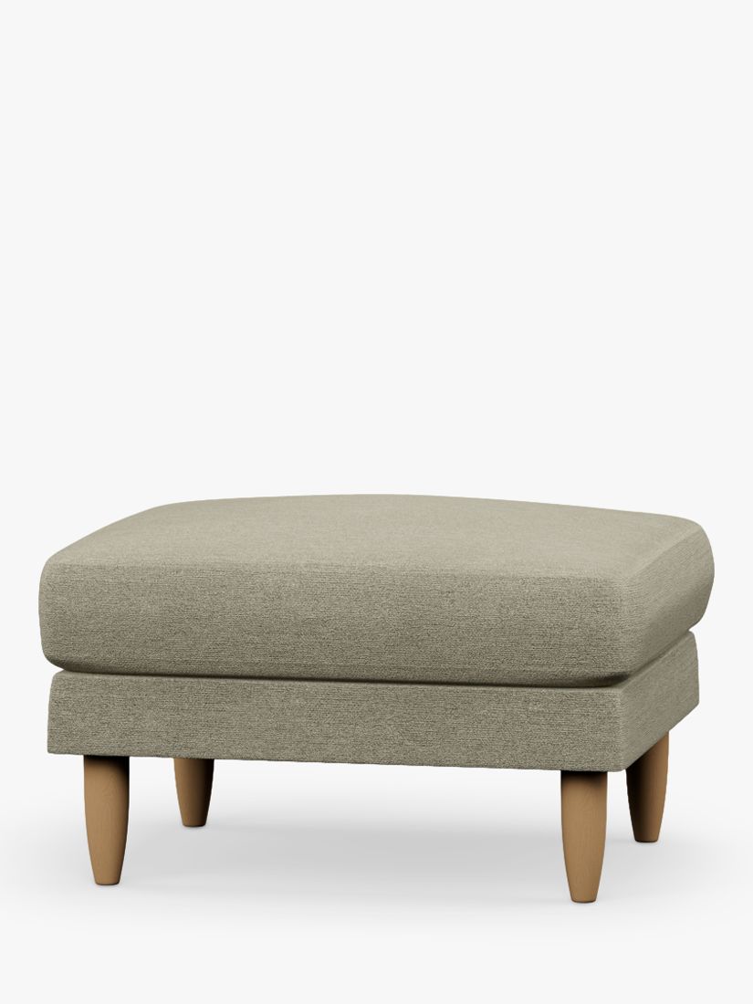 Hutch Rise Footstool, Light Leg