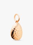 Recognised Hammered Pebble Popon Pendant Charm