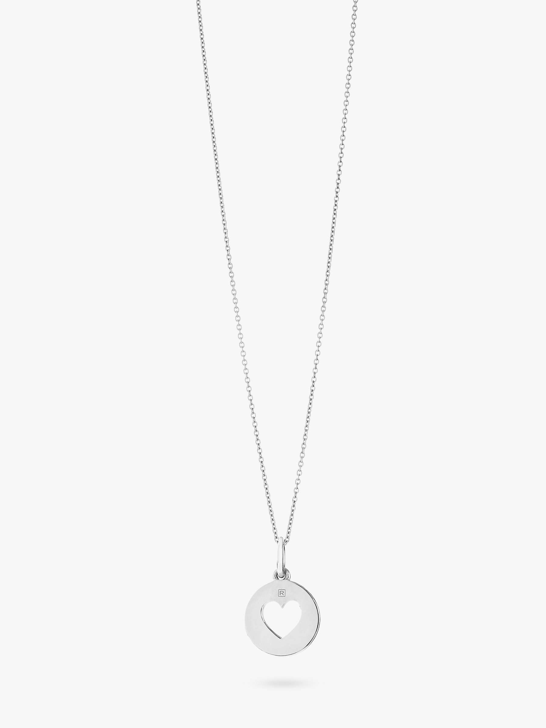 Buy Recognised Heart Popon Pendant Necklace Online at johnlewis.com