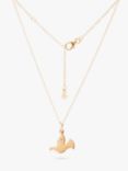 Recognised Dove Popon Pendant Necklace, Gold