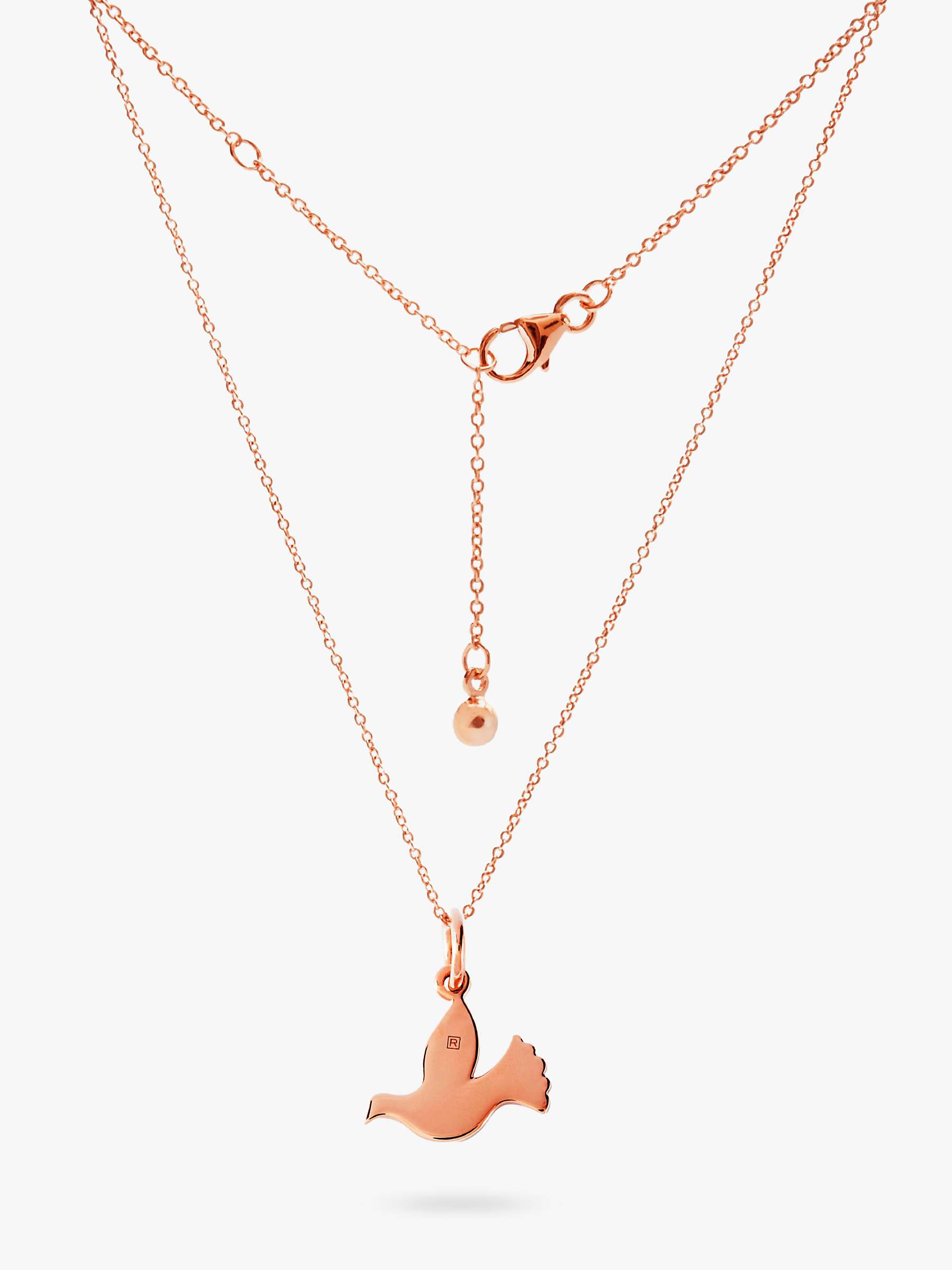 Buy Recognised Dove Popon Pendant Necklace Online at johnlewis.com