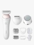 Philips Series 8000 BRL176/00 Cordless Wet & Dry Electric Lady Shaver, White