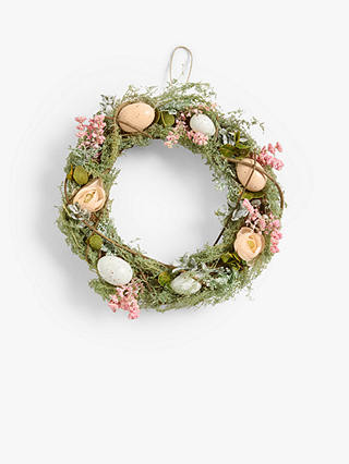 John Lewis Egg Easter Wreath, Dia.29cm