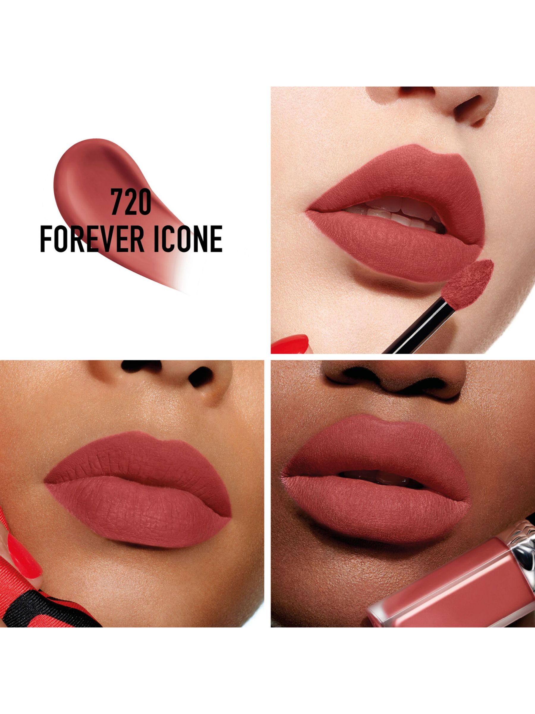 Dior Rouge Dior Forever Liquid Lipstick 720 Forever Icone At John Lewis And Partners 