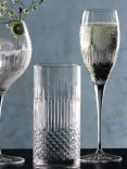 Luigi Bormioli Diamante Champagne Glass, Set of 4, 220ml, Clear