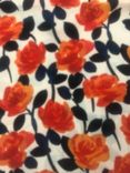 John Kaldor Madrid Rose Crepe Fabric, Orange