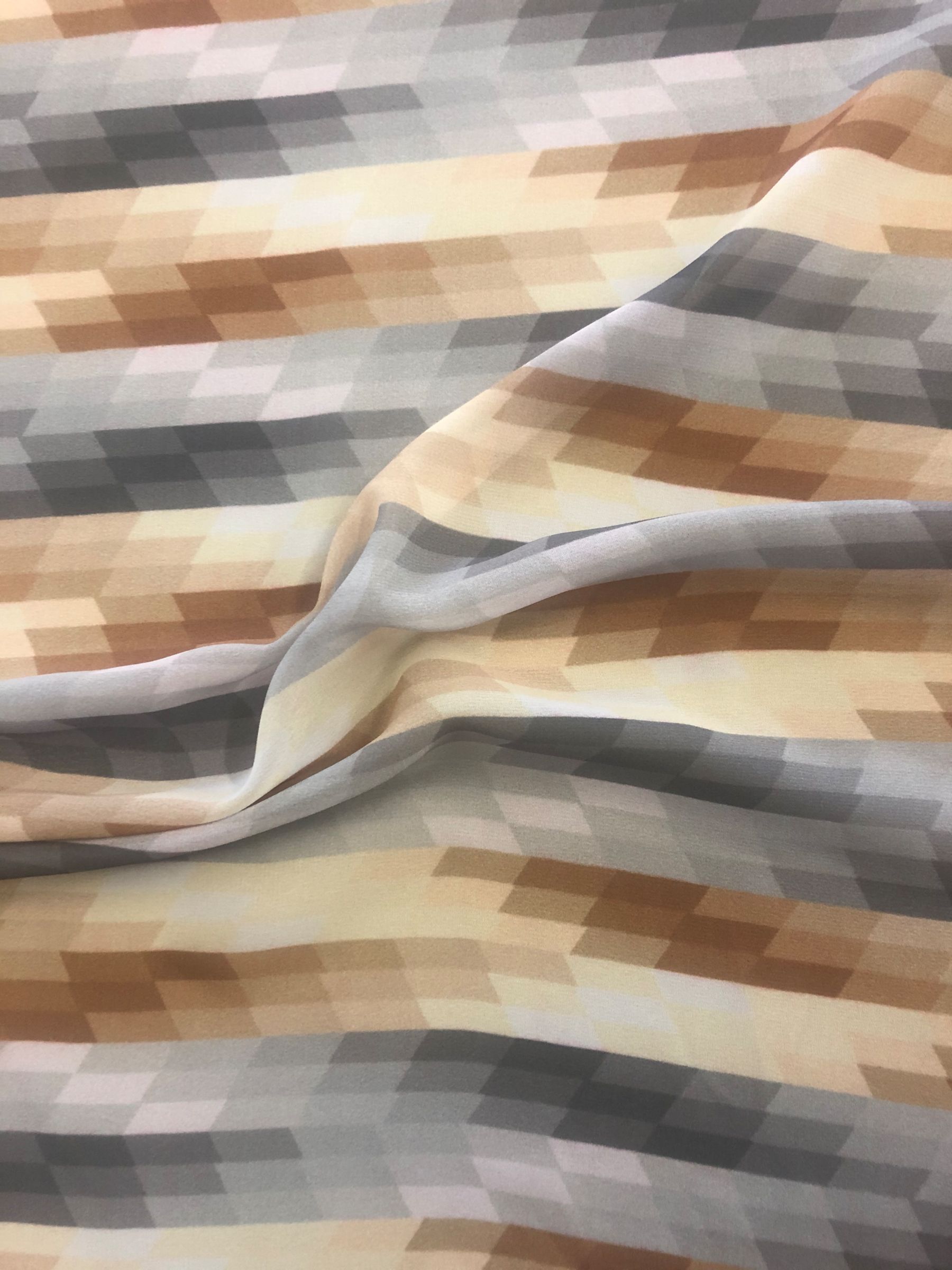 Chevron chiffon fabric new arrivals