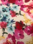 John Kaldor Paris Floral Polyester Satin Fabric, Multi