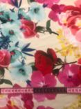 John Kaldor Paris Floral Polyester Satin Fabric, Multi