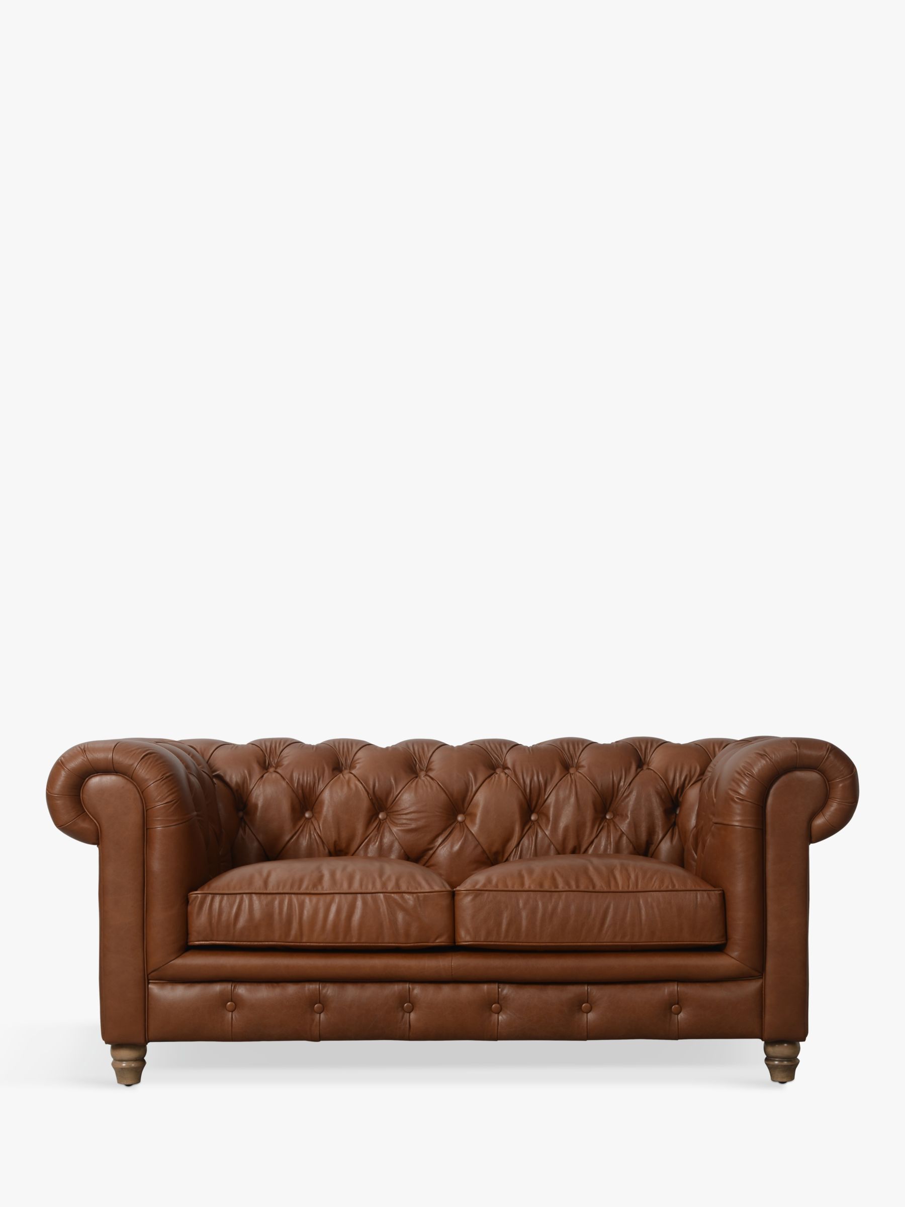 Photo of Halo earle chesterfield medium 2 seater leather sofa
