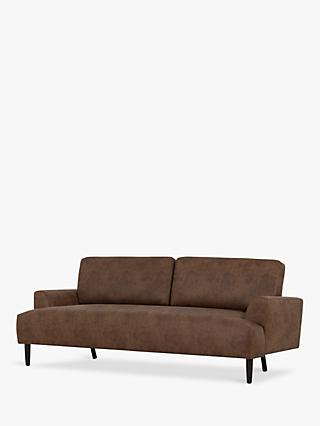 Swyft Model 05 Large 3 Seater Faux Leather Sofa