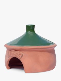 Wildlife World Ceramic Frogilo Frog & Toad Home, Green Glaze