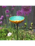 Wildlife World African Daisy Bird Drinker Ceramic Bird Feeder