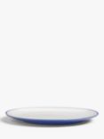 John Lewis ANYDAY Two Tone Stoneware Dinner Plates, Set of 4, 26cm