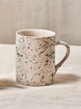 Nkuku Ama Splatter Mug, Set of 2, 350ml, White