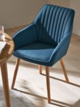 John Lewis Toronto Dining Armchairs, Set of 2, Navy