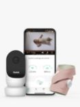 Owlet Duo Smart Sock 3 & Cam 2 Baby Monitor, Pink