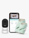 Owlet Duo Plus Smart Sock 3 Plus & Cam 2 Baby Monitor, Mint