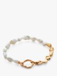 Monica Vinader x Mother of Pearl Medium Keshi Pearl Bracelet, Gold