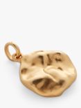Monica Vinader x Mother of Pearl Molten Cast Charm, Gold