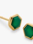 Monica Vinader x Kate Young Stud Earrings, Gold