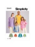 Simplicity Unisex Top for Child, Teen & Adult, Sewing Pattern, S9481, A