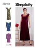 Simplicity Misses' A-Line Empire Dress Sewing Pattern, S9453