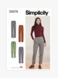 Simplicity Misses' Pull- On Trousers Sewing Pattern, S9376U5